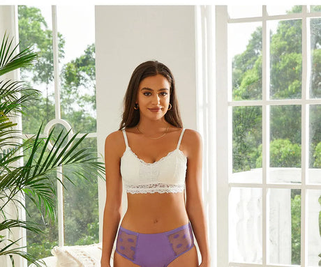 Physiological Underpants Sexy Lace Leak-proof Menstrual Three layer leak proof Sanitary Stretch Underwear Menstruation Briefs