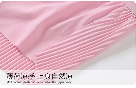 Cooling Mint Fitness Shorts Women's Three-quarter Length Tennis Yoga Pants Hidden Pocket Quick-drying Sports Fitness Shorts