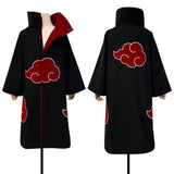 HOLOUN Uchiha Itachi Sasuke Anime Cosplay Costume Embroidery Hawk Team Cloak Pain Konan Sasori Halloween Christmas S-2XL