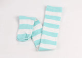 Thigh High Stockings Womens Striped Ladies Girls Black White Pink Long Over Above Knee Socks Femboy Cosplay Lolita Harajuku Y2k