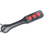 Sex Red Heart XOXO Hollow Out Words Flirting BDSM Toys Paddle Split Whip Hollow out Flogger Sexy Adults Products for Lovers