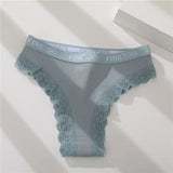 Seamless Women Panties Cotton Lace Underwear Sexy Low Rise Elastic Waist Brazilian Panties T-Back Soft Intimates Lingerie M-2XL