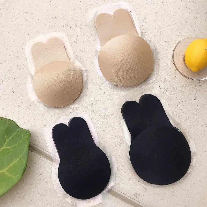 Reusable Silicone Women Breast Petals Lift Nipple Cover Invisible Petal Adhesive Strapless Backless Stick on Bra Breast Stickers