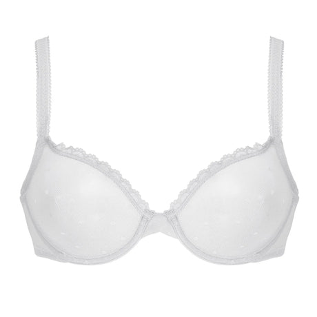 YBCG Black Women Bra Half Cup Lace Lingerie Unlined Underwire Bralette Hollow Mesh Transparent Bra for Women Plus Size Underwear