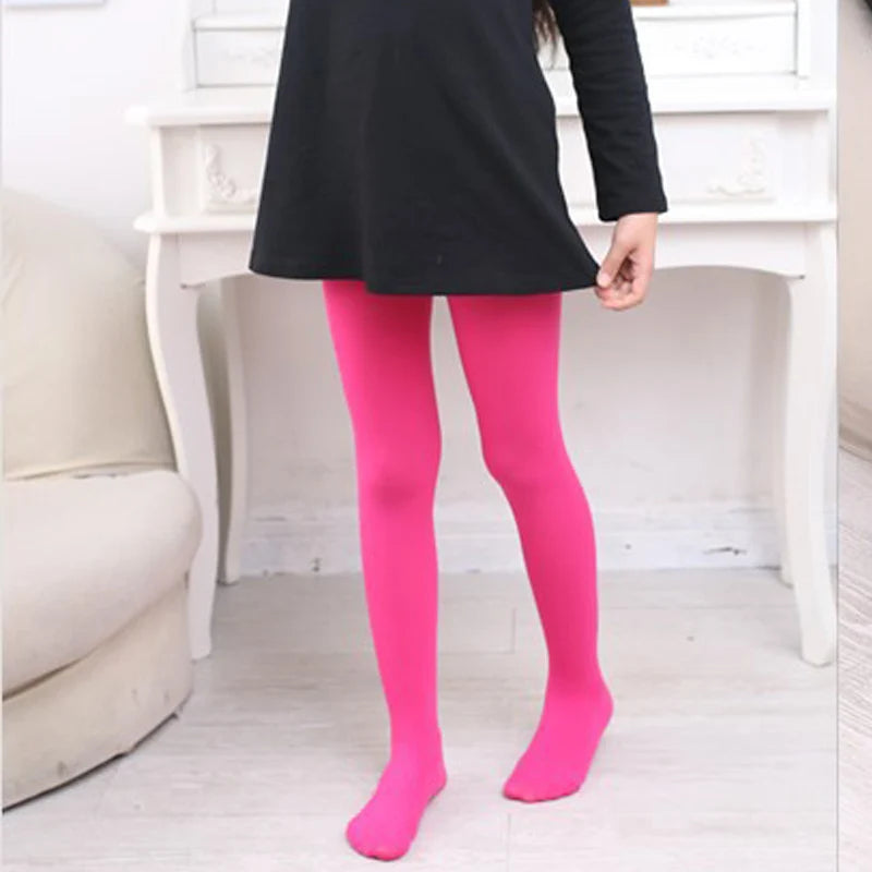 Leopard Print Kids Tights For Girls 2026 New Autumn Winter Children Pantyhose Cotton Girls Stockings Toddler Tights Baby 3-12