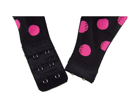 Female Cute Underwear Women Half Cup Padded Push Up Bra Pink Dots Sexy Style 32-34-36-38 B-C-D-DD Small Cup Women Bra NO. ZBW011
