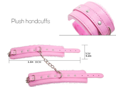 Exotic accessories BDSM 7-piece set of sex games Novelty bundled toys Handcuffs Eyessex Toys for Couples Lovers flirting toys