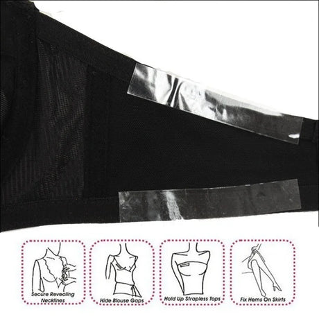 3/5/9M Waterproof Dress Cloth Tape Bras Double-sided Secret Body Adhesive Breast Bra Strip Safe Transparent Clear Lingerie Tape