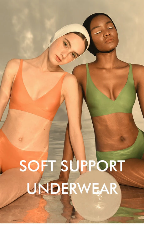 SUJIIN Sexy Wireless Bras for Women Plunge Seamless Invisible Padded Push Up Bra Comfortable Smoothing Female Bralette Bh MX074G