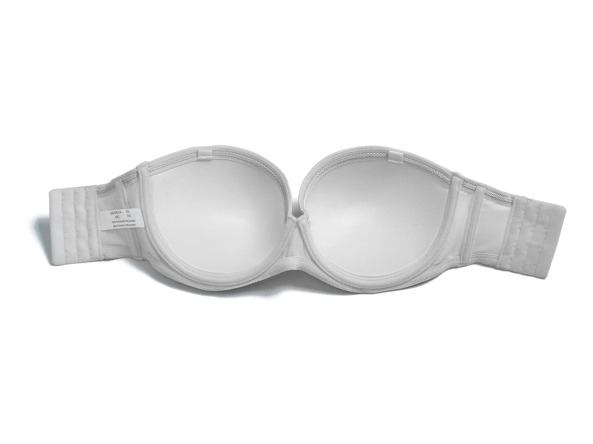YBCG Strapless Multiway Bra Non-slip Plunge Women's Underwear Plus Size Adjusted-straps Brassiere Underwire Solid Bras For Women