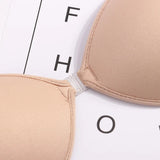 1/2Pcs Sexy Women Invisible Push Up Bras Reusable Adhesive Self-Adhesive Silicone Front Closure Sticky Bra Black Skin Strapless