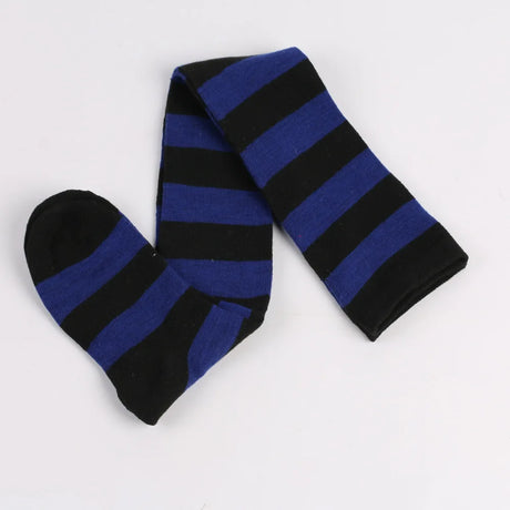 Thigh High Stockings Womens Striped Ladies Girls Black White Pink Long Over Above Knee Socks Femboy Cosplay Lolita Harajuku Y2k