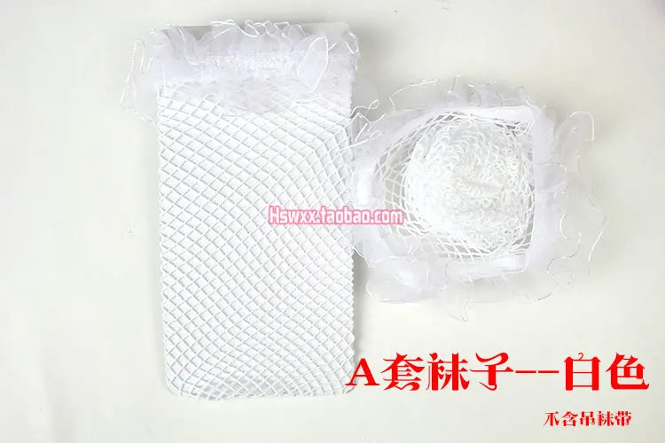 Women's Sexy Hosiery Lace Top Stay Up Thigh High Stockings Ladies Hollow Mesh Nets Lace knee Fishnet Stockings women Pantyhose