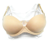 Hot Sexy Women Wedding Multiway Bralette Add 2 Cup Supper Padded Push Up Bra Strapless Bra Underwear Size 32 34 36 38 40 A B C D