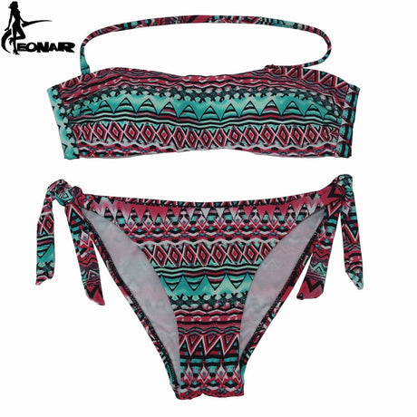 EONAR Bandeau Bikinis Women Swimsuit Push Up Brazilian Bikini Set Swimwear Female Bathing Suits Maillot De Bain Swimming