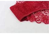 Women Full Lace Mesh Panty Transparent Floral Embroidery Sexy Briefs Ladies Summer Low Rise Breathable Seamless Underwear New