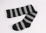 Thigh High Stockings Womens Striped Ladies Girls Black White Pink Long Over Above Knee Socks Femboy Cosplay Lolita Harajuku Y2k