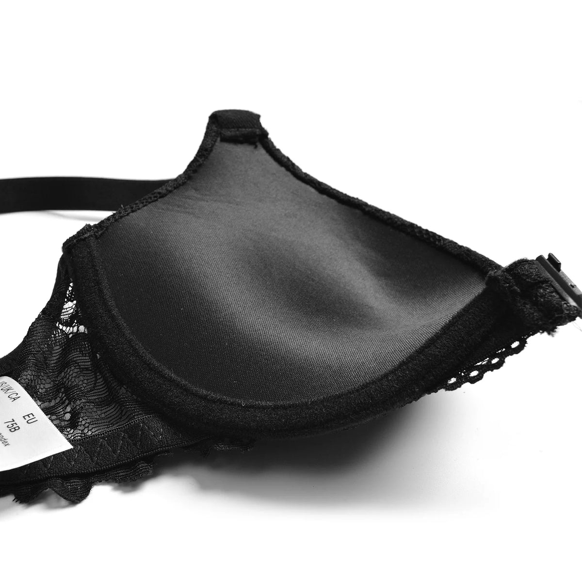 YBCG Padded Push Up Bras for Women Front Closure Backless Lace Lingerie Plunge Solid Underwear 30-44 Size A B C D DD E Cup