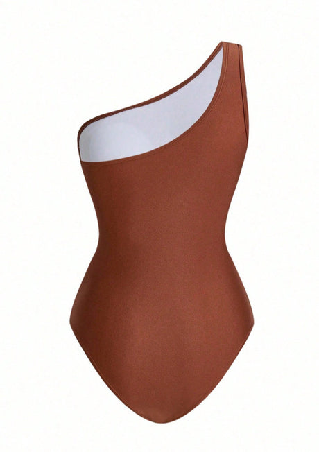 WackDaria 2026 Women Swimsuit One Piece With Mesh Cover Up Solid Color Swimwear Bathing Suit Купальник Maillot De Bain Femma