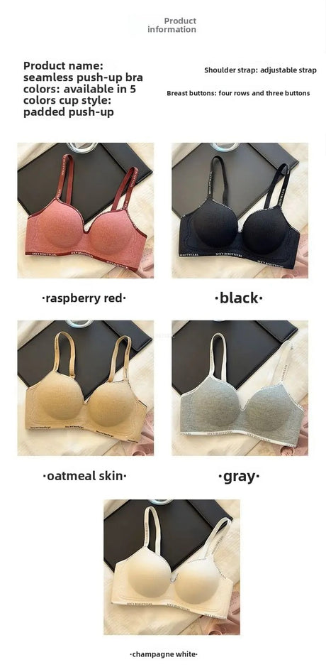 8cm Extreme Push Up Bra for Small Chest AA-A-B Cup Ultra Thick Padding Wireless Bra for Max Lift Deep Plunge Seamless Lingerie