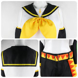 Homchee Trends COS Anime Men Len Cosplay Costume Anime Women Rin JK Uniform for Comic Con Outfits