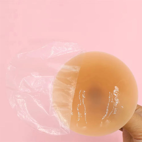 4 Styles Solid State Rubber Nipple Patch Invisible and Traceless Solid Chest Patch for Women Breast Patch Nipple Decoration