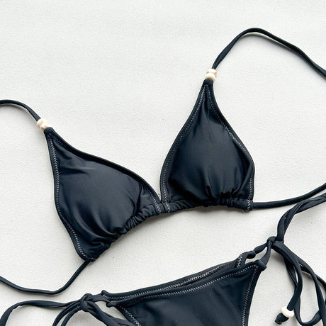Push Up Bikinis 2026 Sexy Women Swimsuit Swimwear Female Micro Bikini Set Biquini Bathing Suit Solid Swimming Suit Beachwear