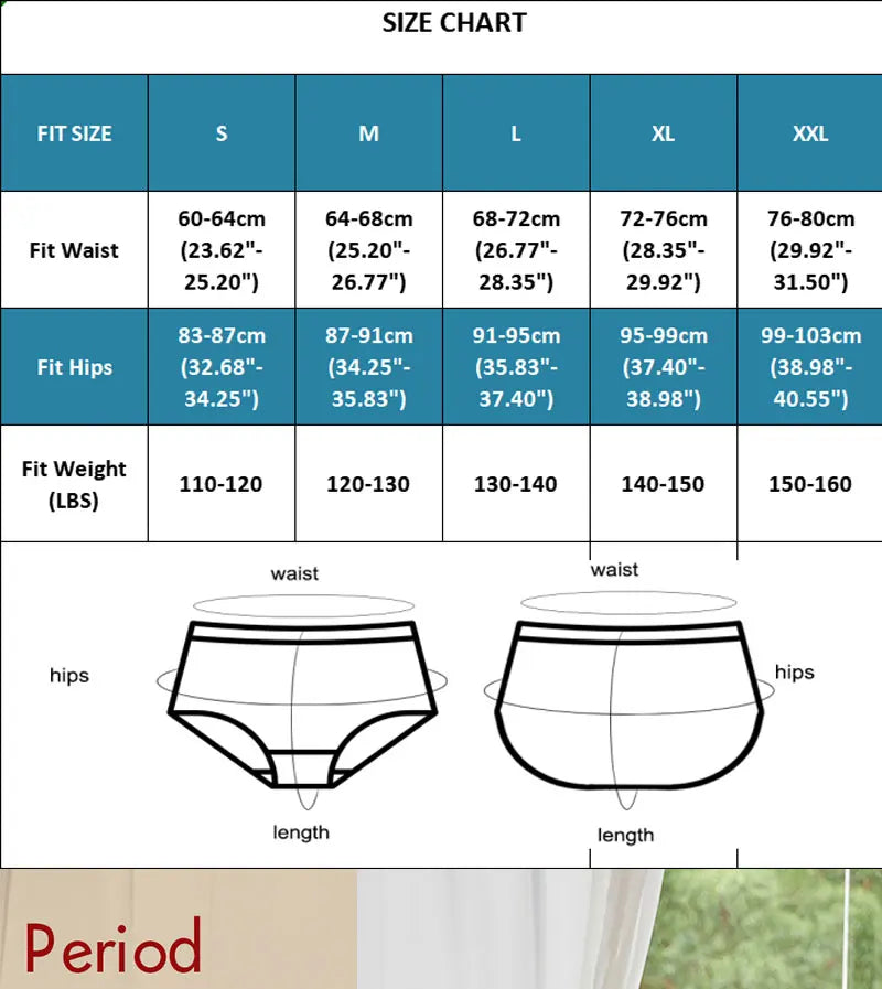 1Pcs Sexy Leak Proof Menstrual Panties Physiological Pants High Waist Women Underwear Period Comfortable Waterproof Briefs
