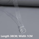 FallSweet 2/4/10/20PCS Adjustable Invisible Clear Bra Straps for Women  Transparent Elastic Shoulder Belt Lingerie Accessories