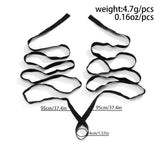 Creative Elastic Band Elastic Strap Body Chain Genjuku Style Leg Ring Leg Loop Multi-layer Jewelry Leg Chain Beach Accessories