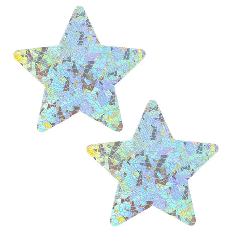 5 Pairs Glitters Pasties Nipple Covers Stickers Disposable Sticky Breast Petals for Women Rave Party Festival