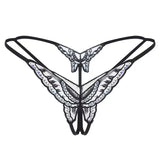 Woman Transparent Underwear Sexy Lingerie Micro Bikinis Porn Lingerie Sex Set Crothless Lace Bow Underwear Erotic Stockings
