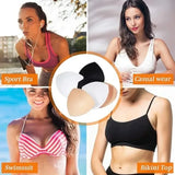 Soft Bra Pads Inserts Removable Bra Pad for Women Breast Push Up Enhancer Bra Pad Sports Bras Cups Insert Bikini Swimsuit
