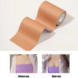 1 Roll  Adhesive Breast Lift Tape Compatible for B.E Cup Bras No Undergarment Modification Instant Bust Lift Tape for Clothing