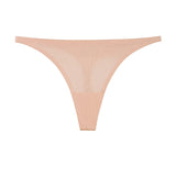 Ice Silk Thong Sexy Women Panties G String Briefs T Back for Girls Underwear Temptation Seamless Ladies Underpants  Size S-XL