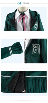 2025 Chiaki Nanami Cosplay Uniforme, Veste, Chemise, Sac, Ensemble Complet pour Femmes, Costume