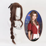 Fantasy VII Cosplay Game FF7 Aerith Gainsborough Cosplay Costume Aerith Coat and Dress Full Set Halloween Party Outfits