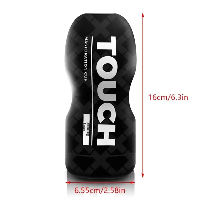 textureMale Masturbator Silicone Suction Cup with Realistic Vagina 3D Pussy Stroker Sleeve for Men Discreet Solo Playtime