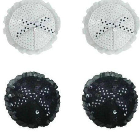 Women Sequins Tassels Pasties Bowknot Breast Sticker Bra Pads Sexy Nipple Cover