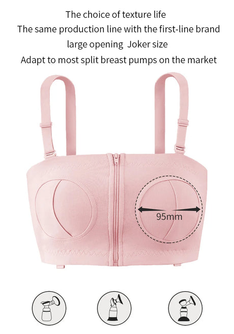 vvocci Hands Free Breastsucking Bra Breastfeeding Underwear New Collection Breastsucking Device Fixed Belt Artifact