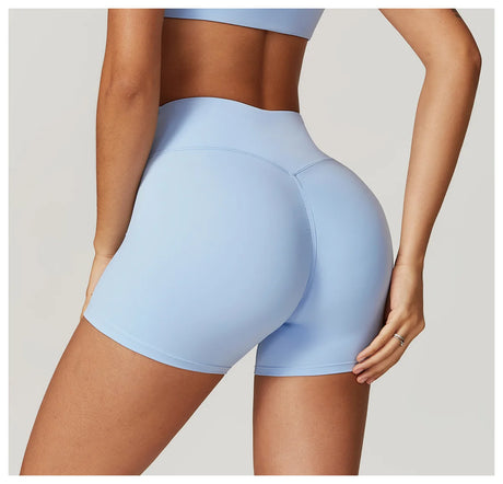 Women Fitness Shorts Sports Shorts Running Cycling Shorts High Waist Push Up Gym Shorts Workout Leggings Woman Yoga Clothing
