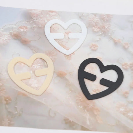 3 Pcs/set Invisible Bra Buckle Shadow-Shaped Underwear Buckle Bra Back Intimates Accessories Clips Strap Holders