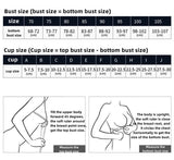 Lace Embroidery Balconette Bra for Women Lightly Padded Underwire Lingerie Large Sizes 34 36 38 40 42 B C D E F G Cups