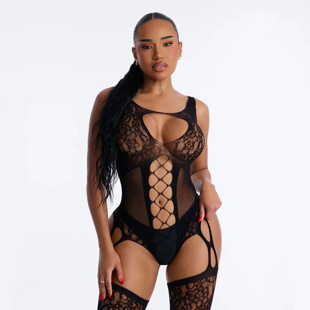 Sexy Adult Babydolls Teddies Bodysuit Erotic Lingerie Sexybodysuit Woman Nighty Porno Underwear Women Crotchless Clothing