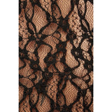 Women's Black Lace Bodysuit Y2k Long Sleeve Sheer Tops Fashion Slim Hollow Out See Through Mesh Blouses Sexy Lingerie Bodysuits