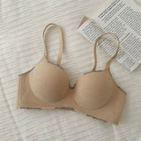 8cm Extreme Push Up Bra for Small Chest AA-A-B Cup Ultra Thick Padding Wireless Bra for Max Lift Deep Plunge Seamless Lingerie