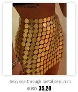 Sexy Metal Rhinestone Corset Crop Top Women Summer Club Party tops Woman Clothing See through Beach Halter Tank Top Streetwear