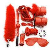 SM Sex Products BDSM Bondage Set Handcuffs Anal plug Tail Whip Gag Vibrat Adult Toys Exotic Accessories Sex Toys for Couples
