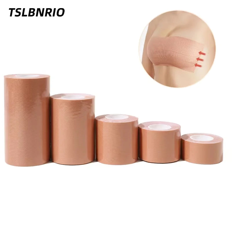 1 Roll  Adhesive Breast Lift Tape Compatible for B.E Cup Bras No Undergarment Modification Instant Bust Lift Tape for Clothing