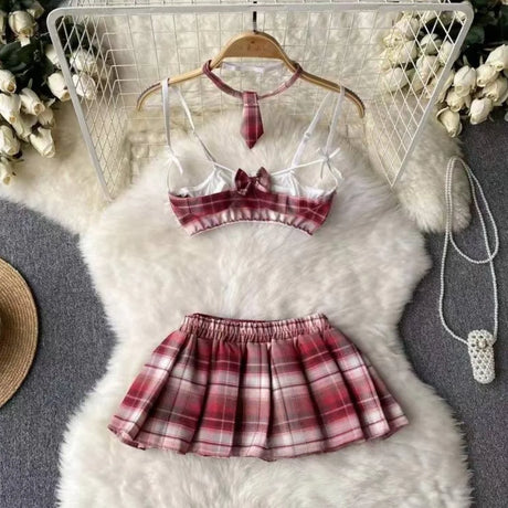 Women Sets Ruffled Apron Shorts Headband Maid Cosplay Costume Rabbit Officer Party Park Performance Sexy Suits Hotsweet Clothes